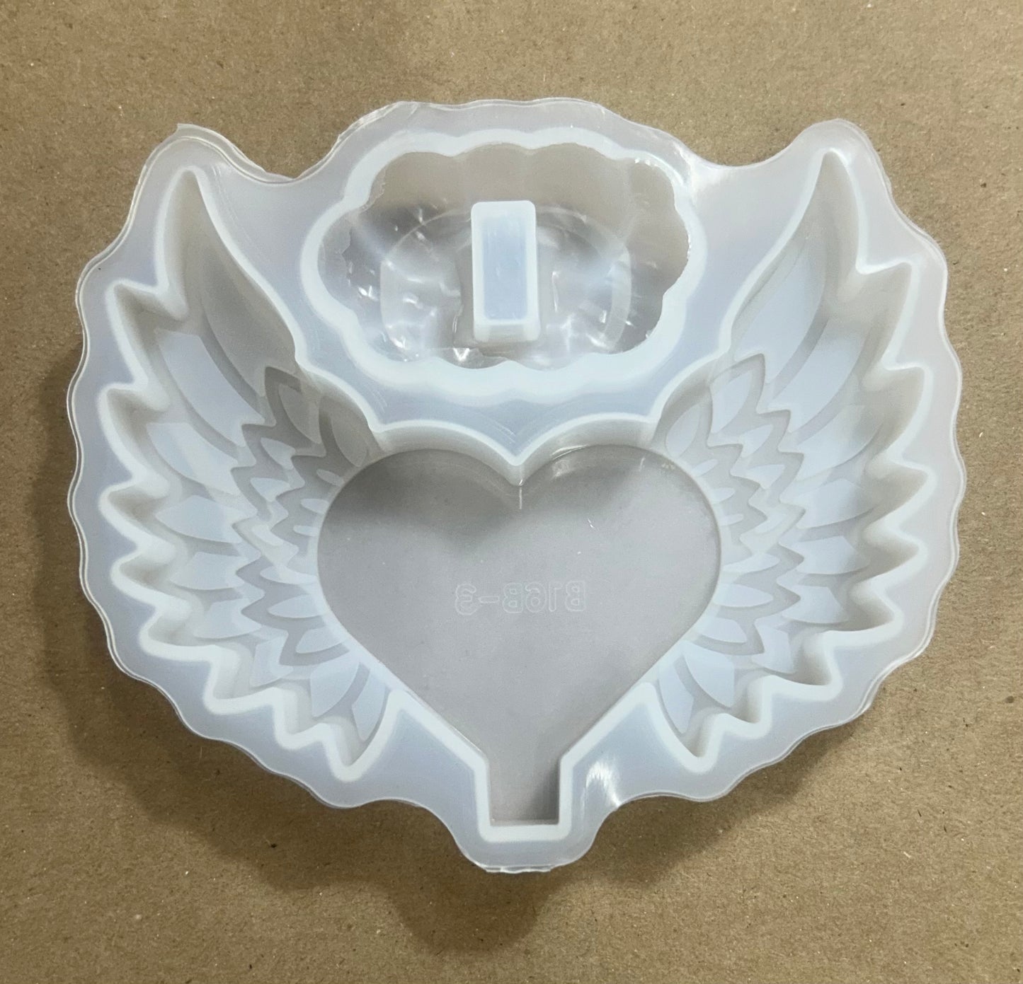 Angel wings/heart