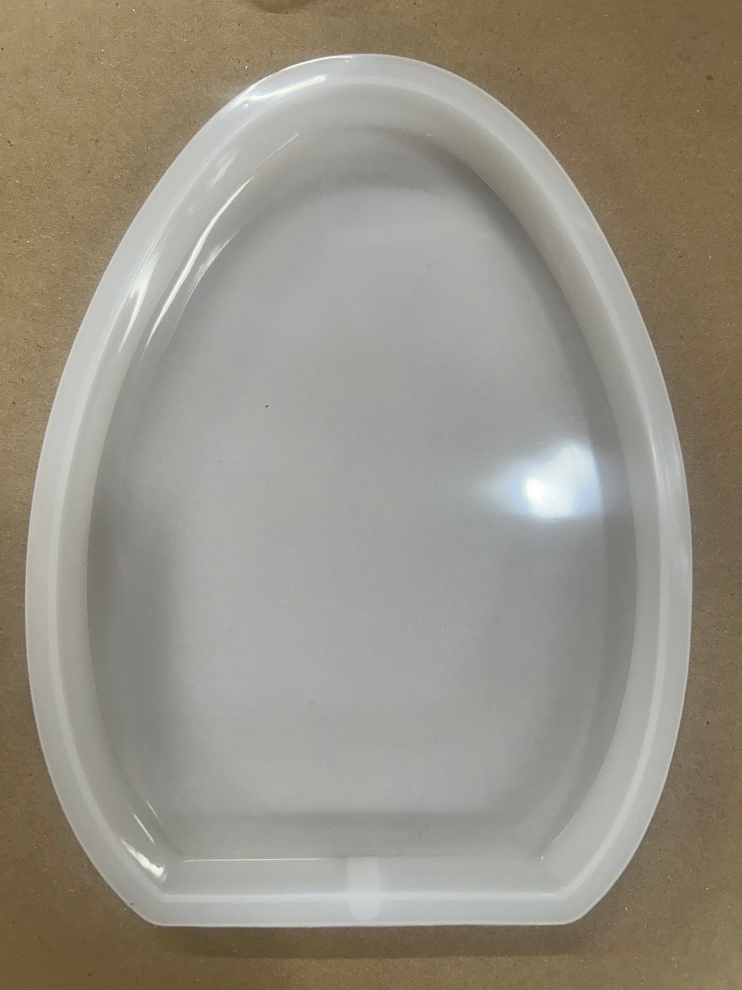resin egg shaped decor