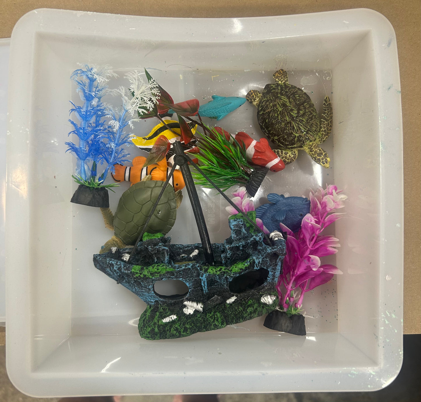 Resin Decor Aquarium