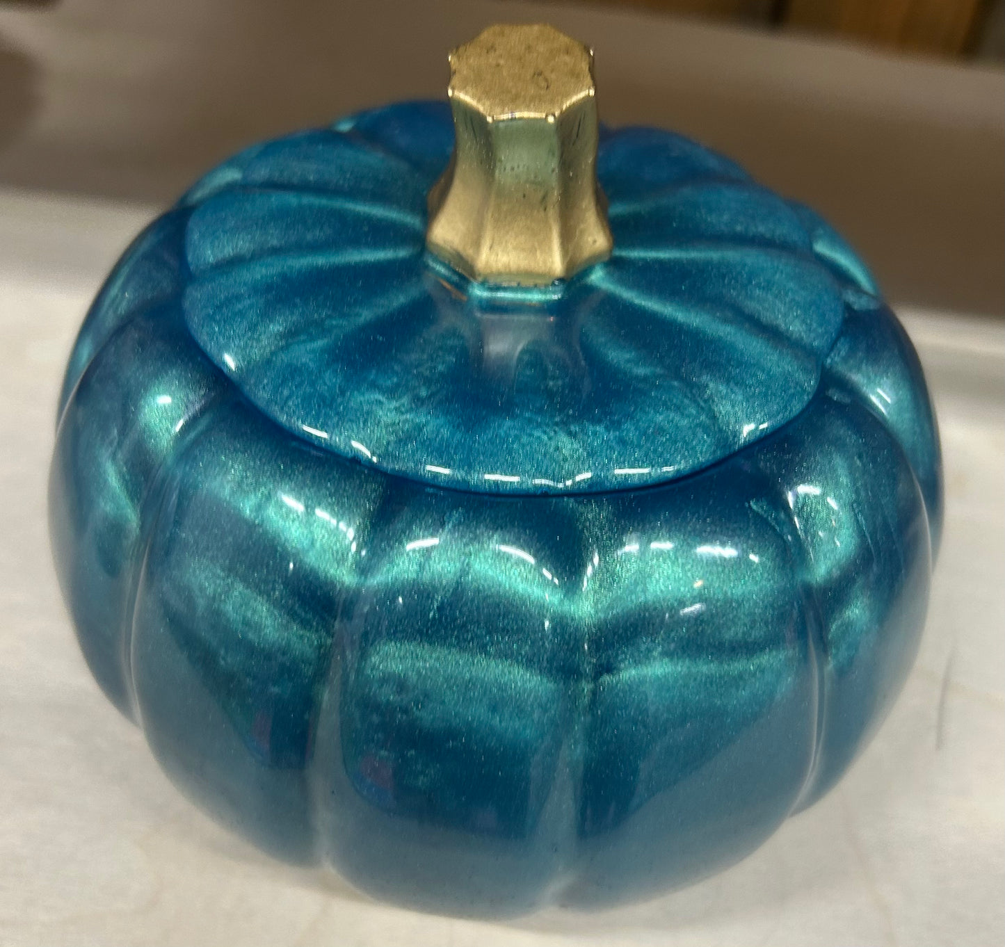 Teal Pumpkin dish