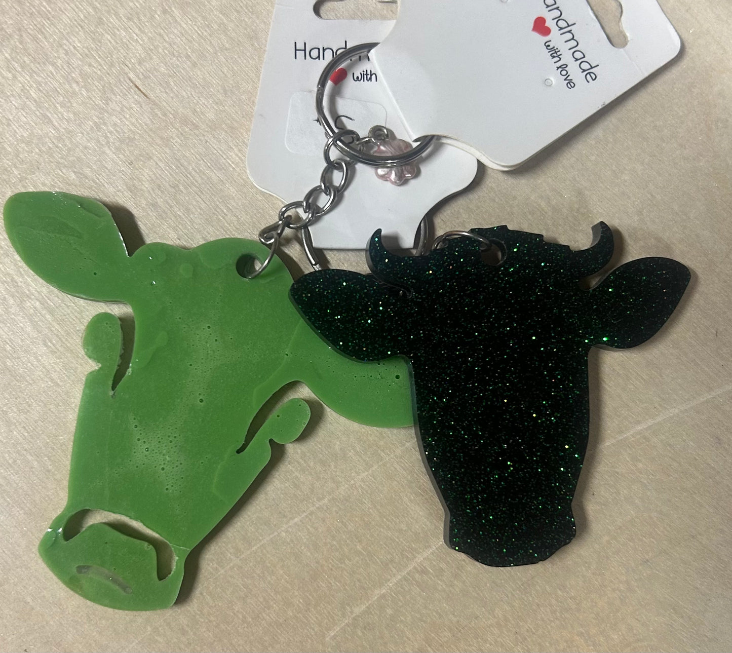 Cow key chains (Annette)