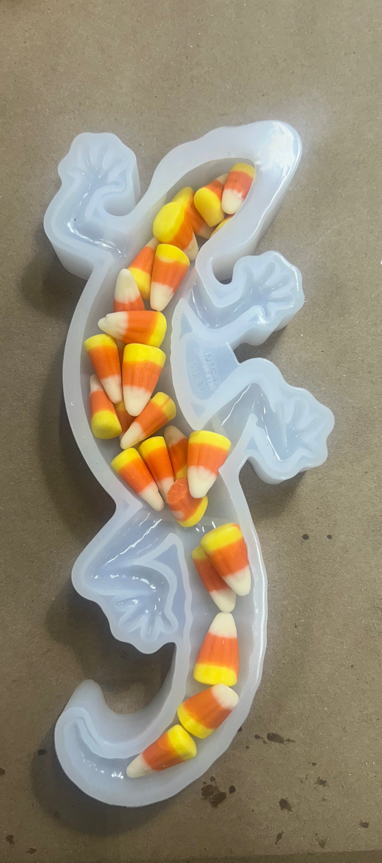 Candy Corn Lizard