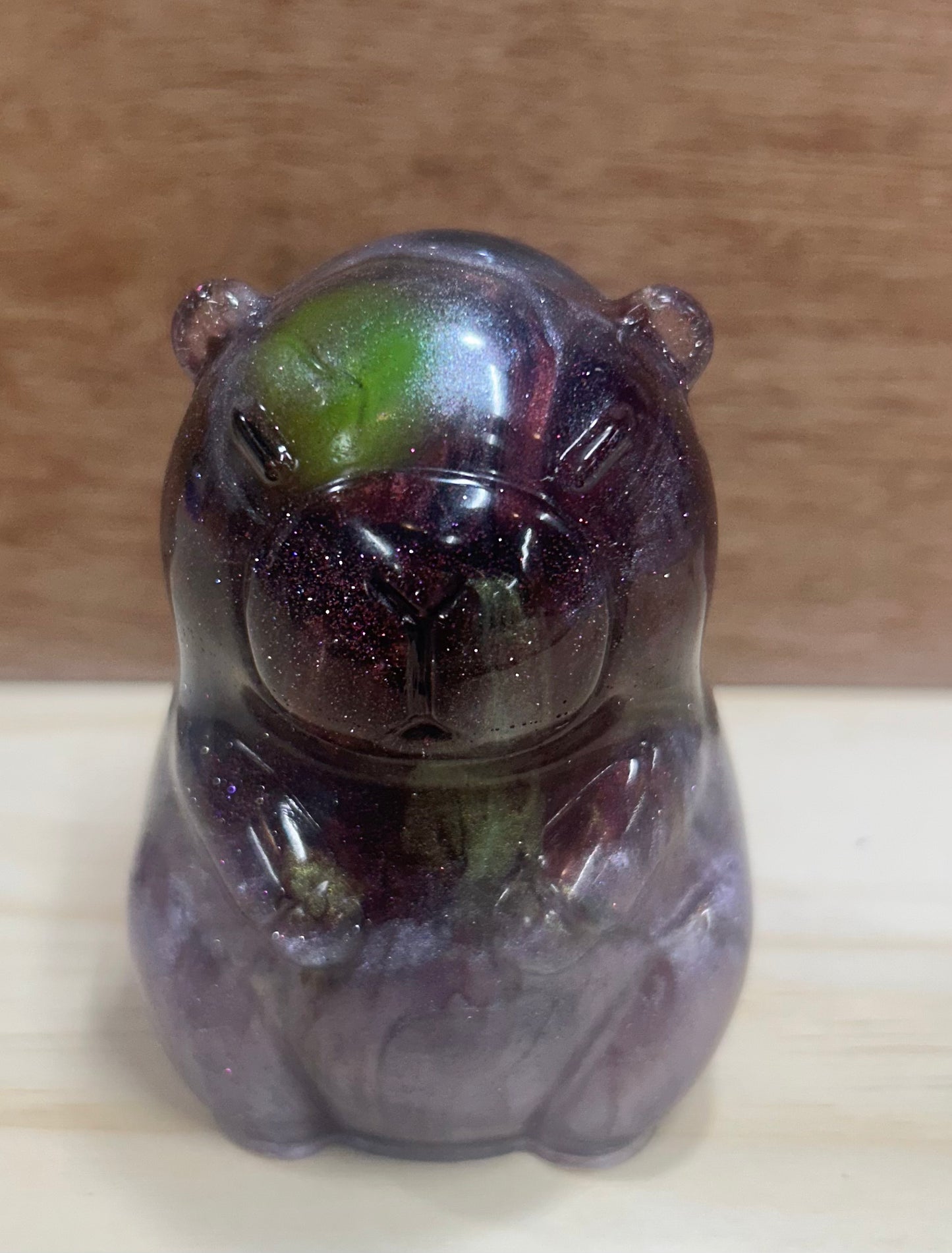 #126 Capy Bara Purple/green