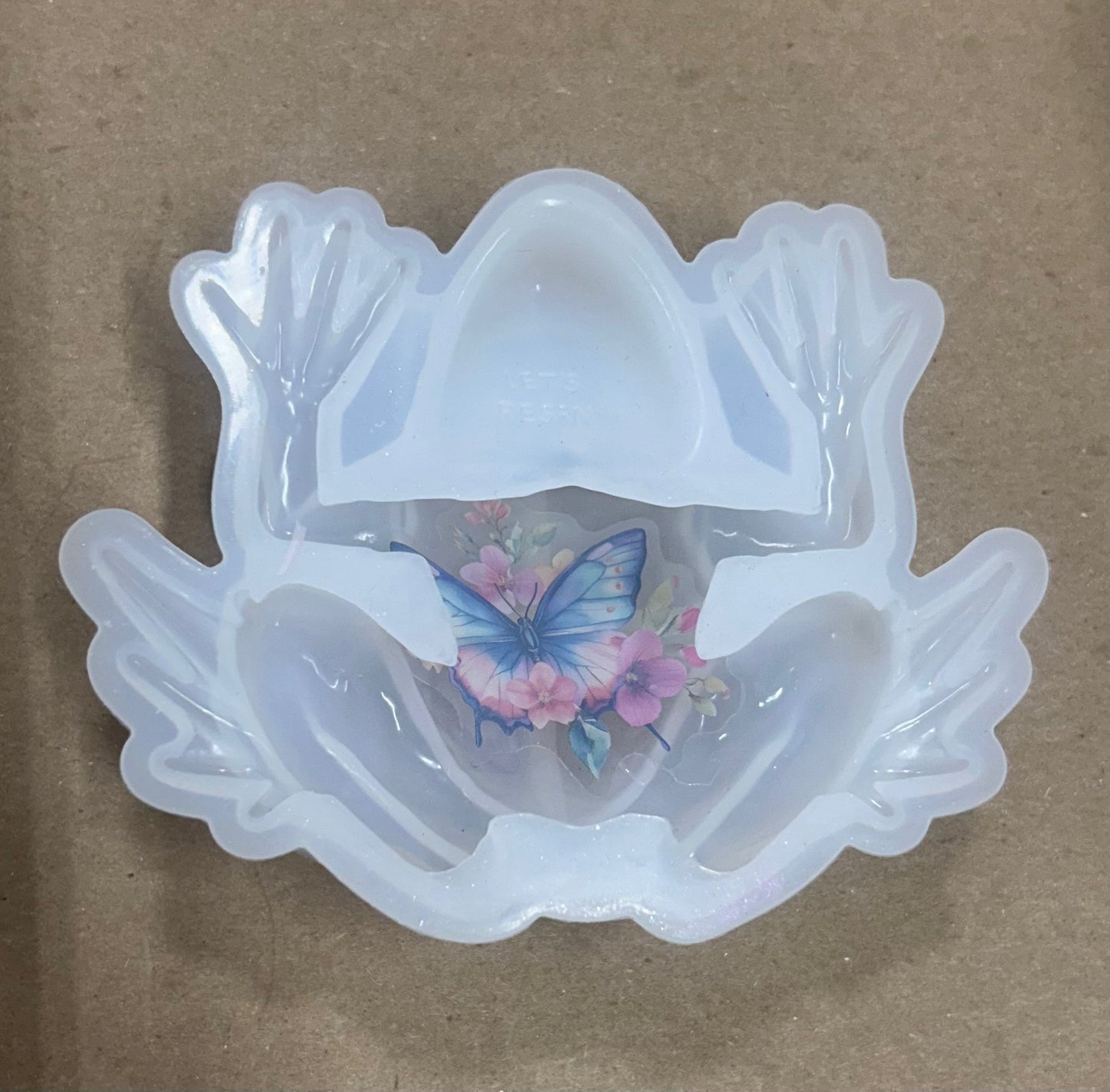 frog with butterfly back