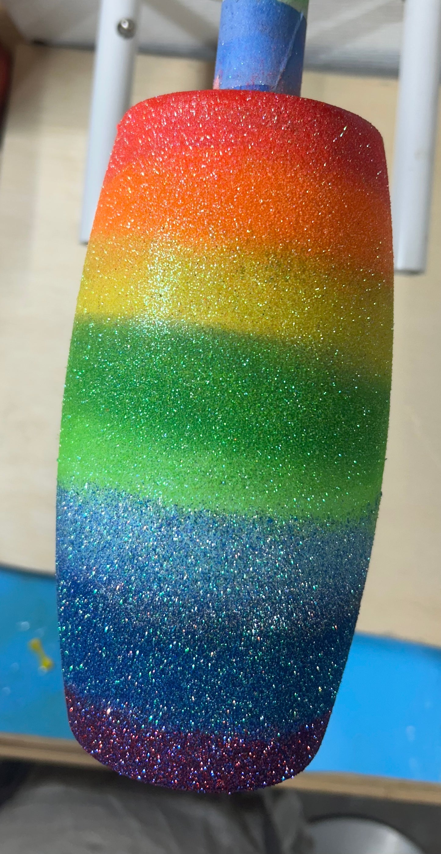 Rainbow Twisted Bougie