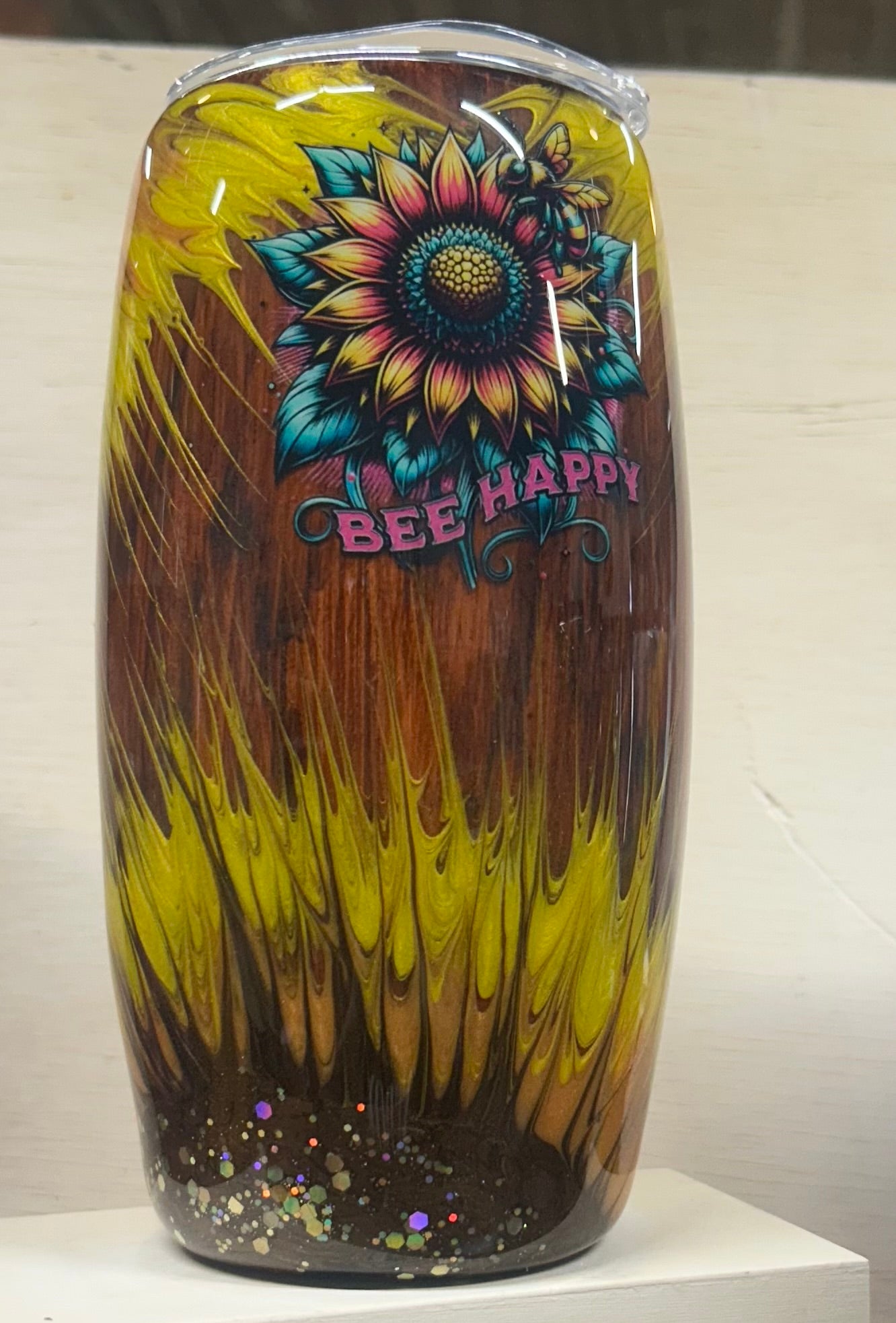 Bee Happy Sunflower