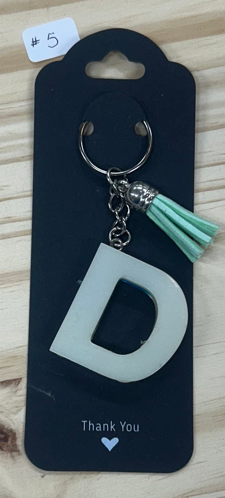 Letter "D" Key Chain