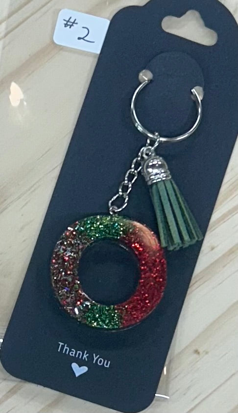 Letter "O" Key ring