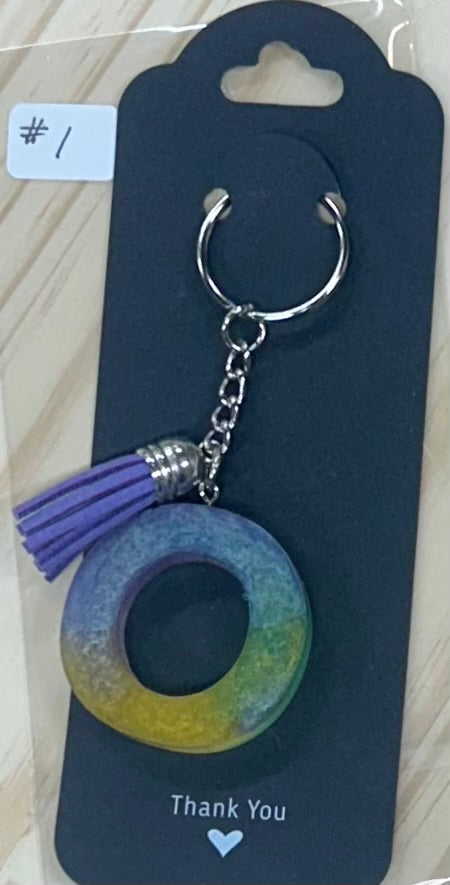 Letter "O" Key ring