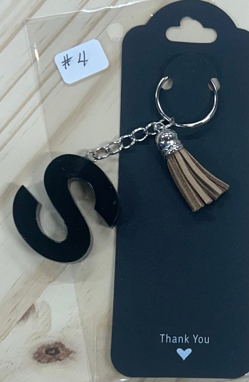 Letter "S" Key Chain