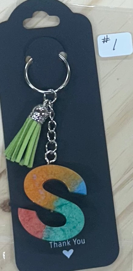 Letter "S" Key Chain