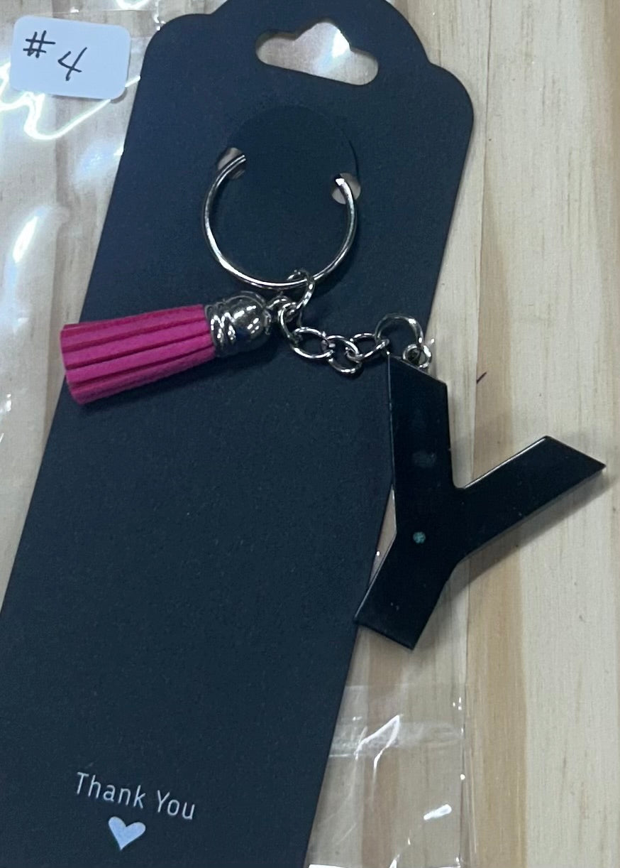 Letter "Y" Key ring