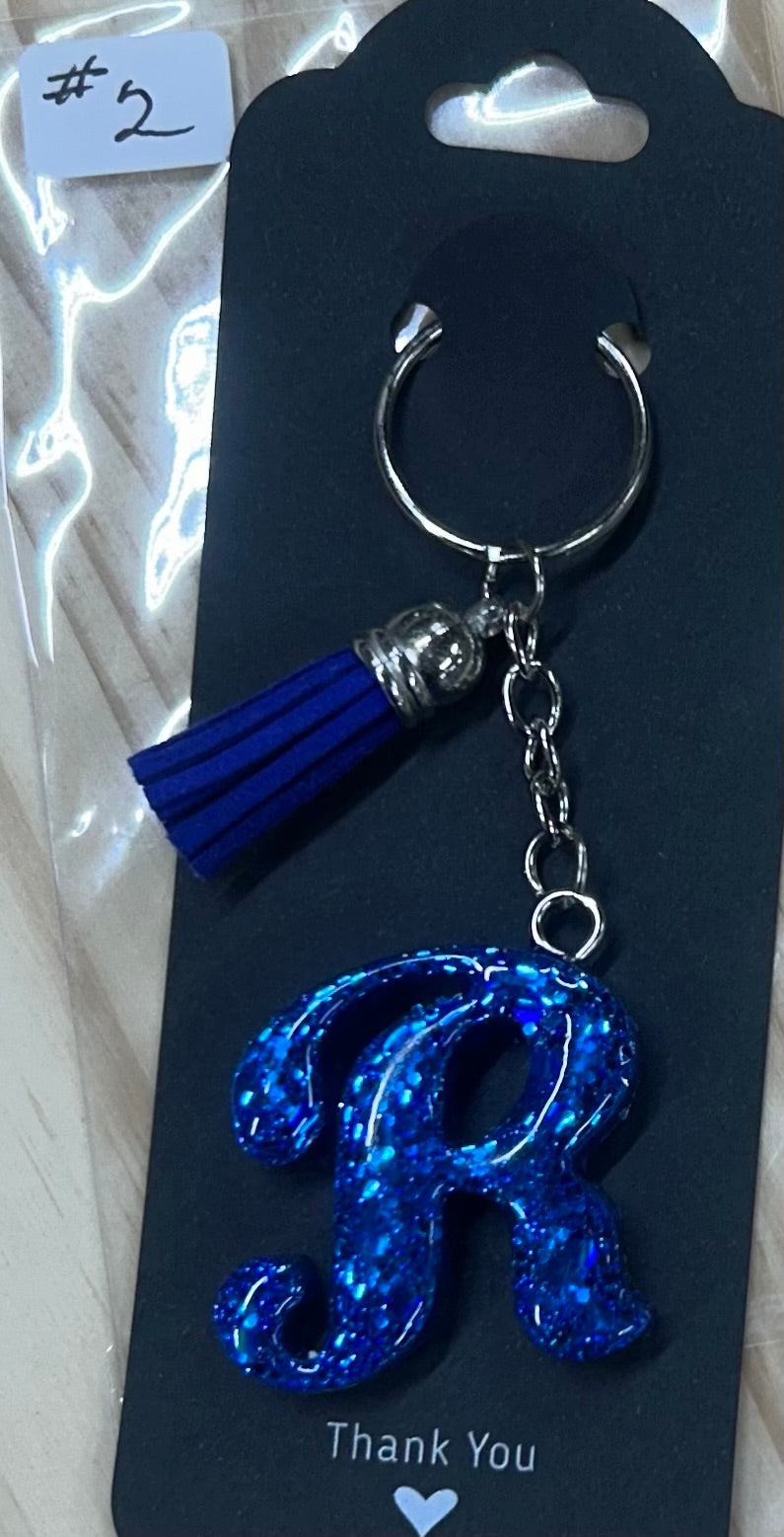 Letter "R" Key Chain