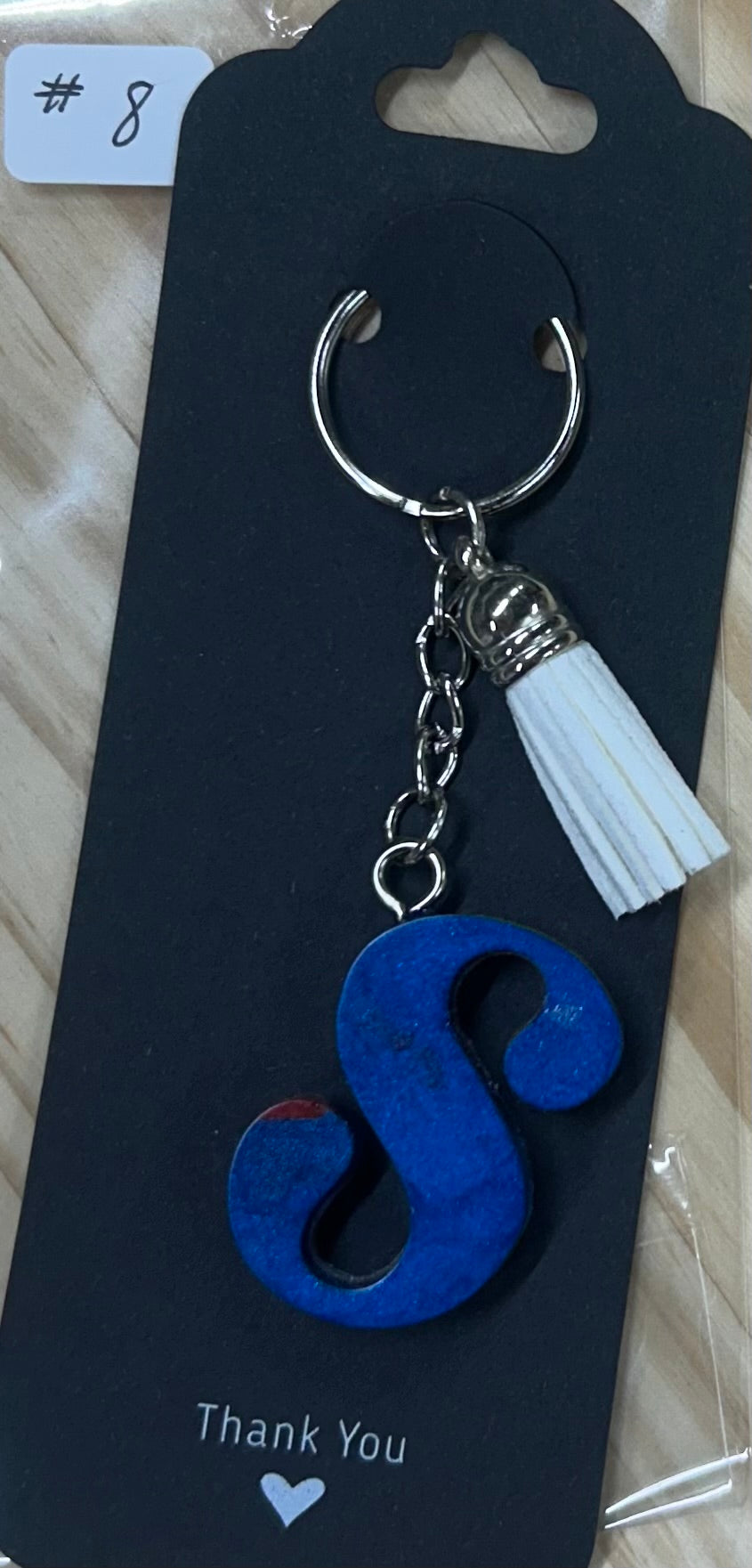 Letter "S" Key Chain