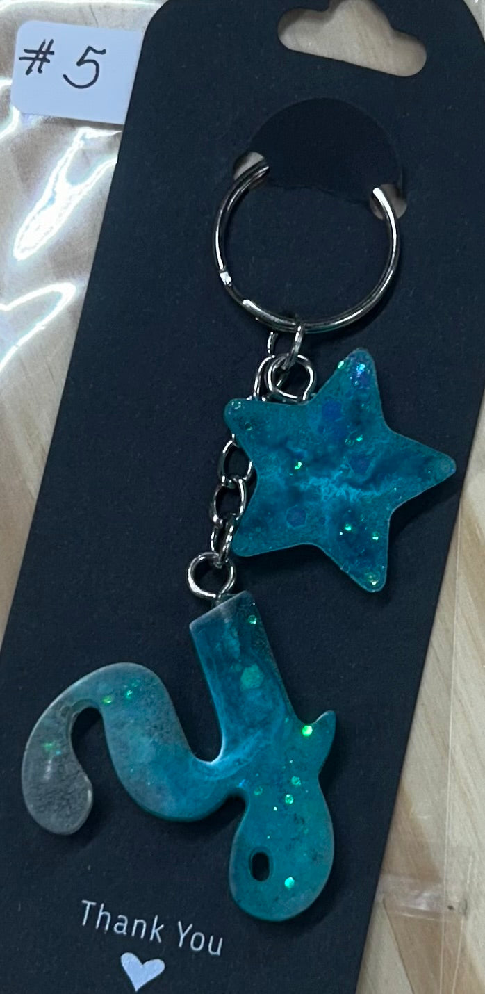 Letter "Y" Key ring