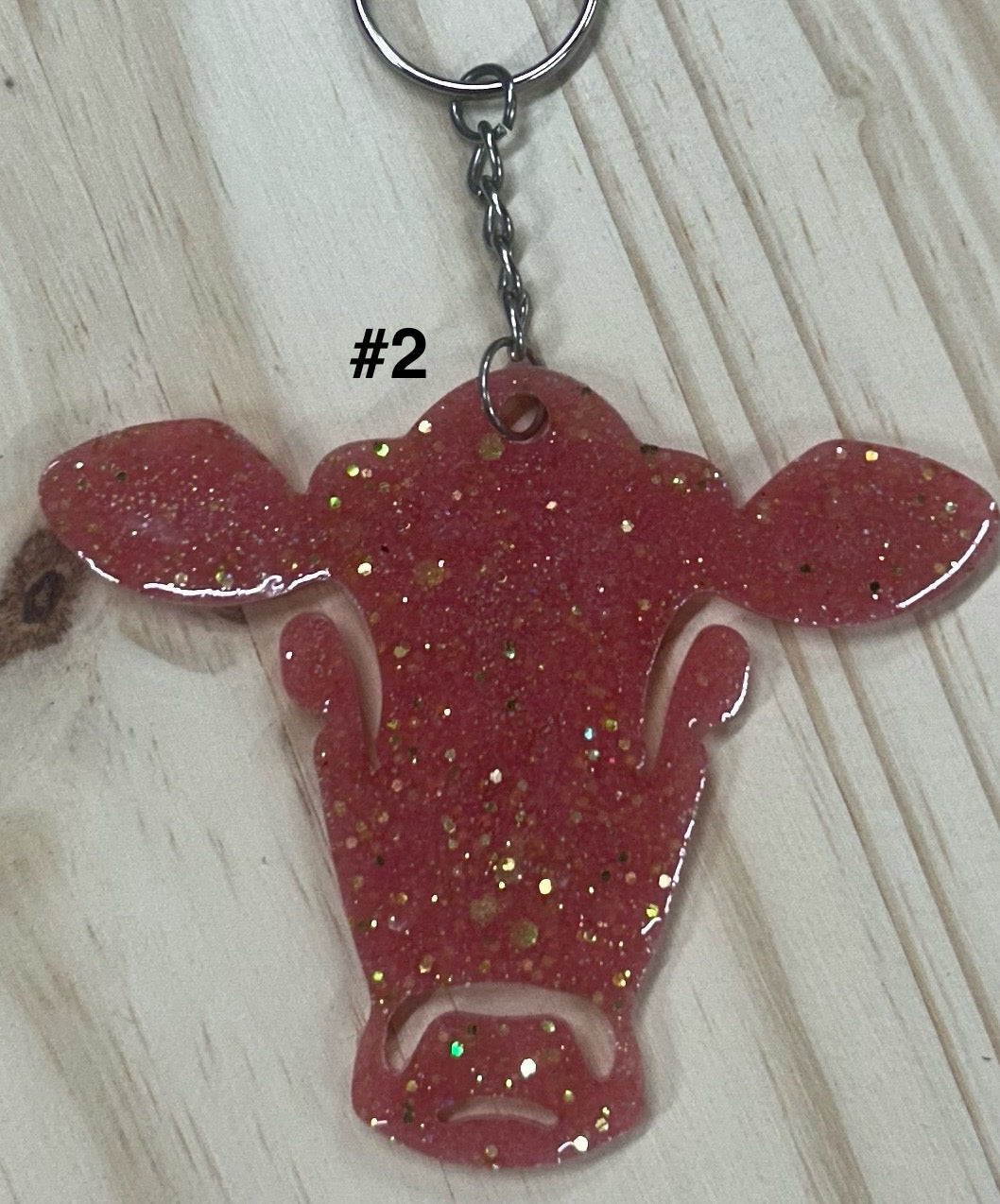 Cow shaped Key Chain
