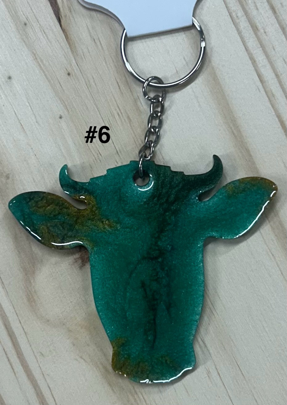 Cow shaped Key Chain