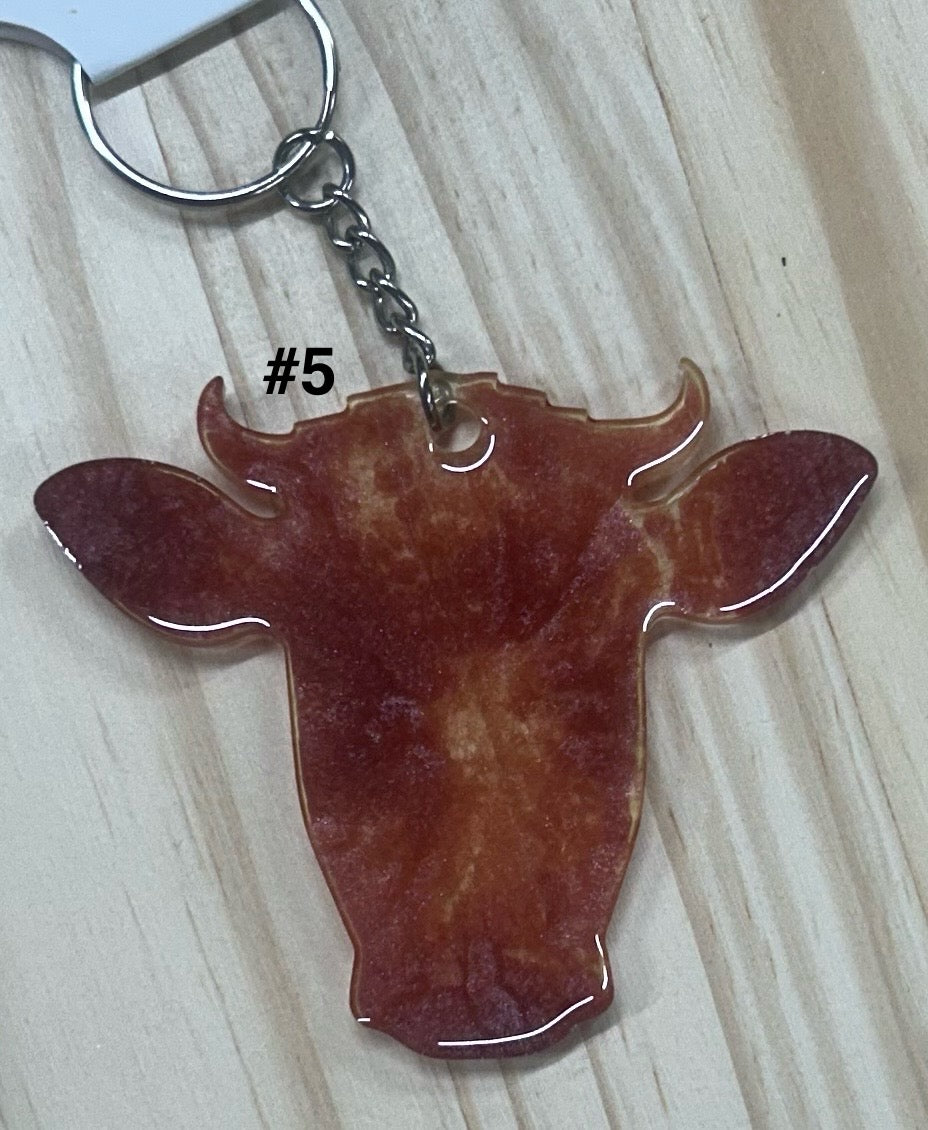Cow shaped Key Chain