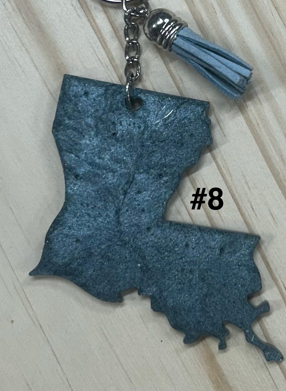 Louisiana key chain