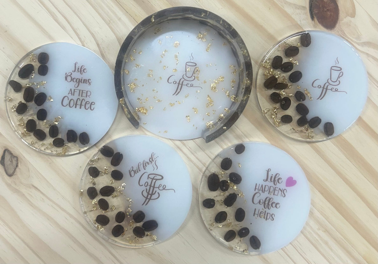 Resin Coffee Coasters