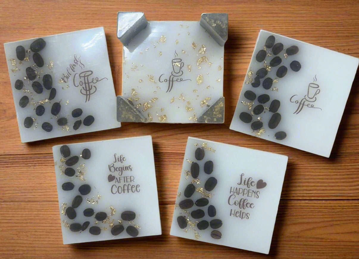 Resin Coffee Coasters