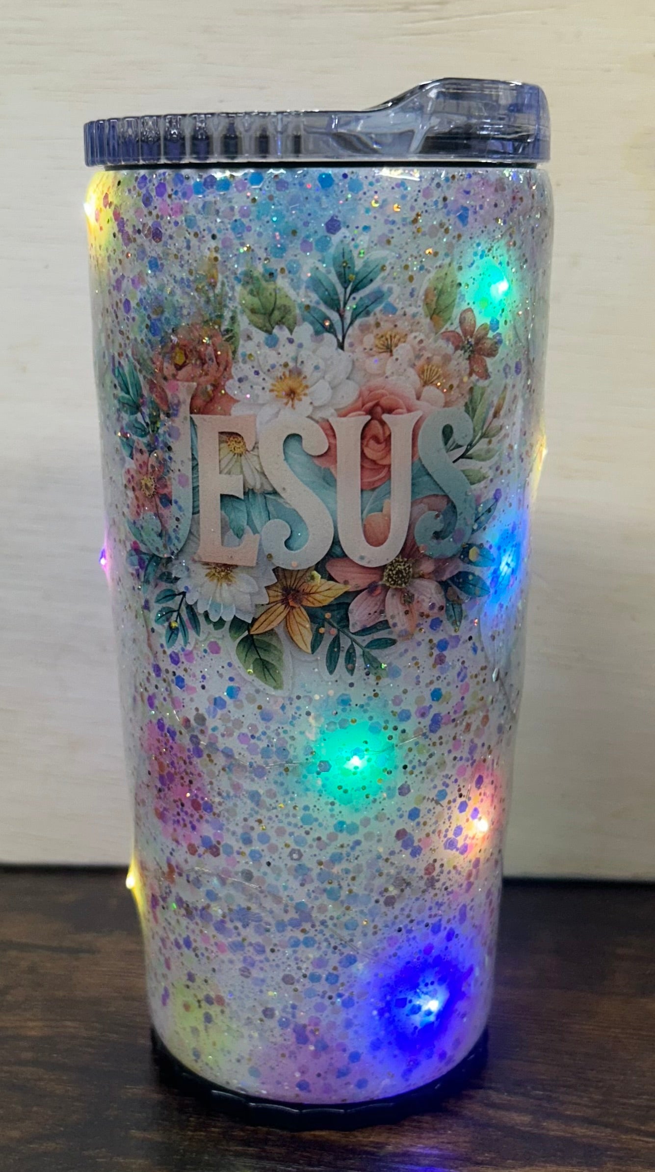 Jesus light up Tumbler