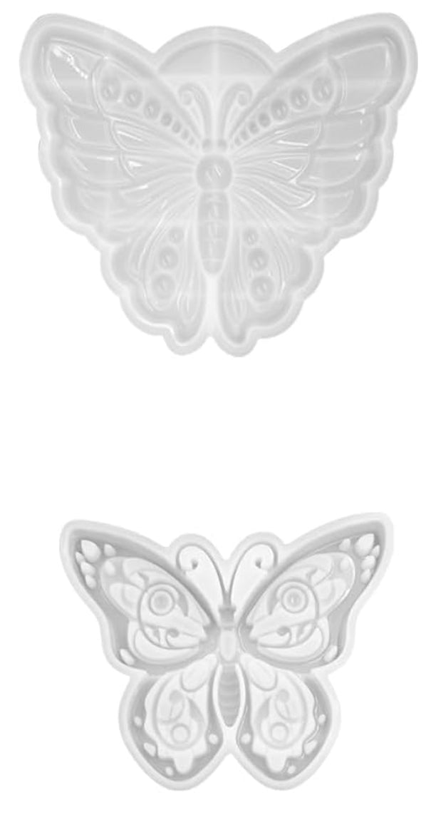 Resin butterflies