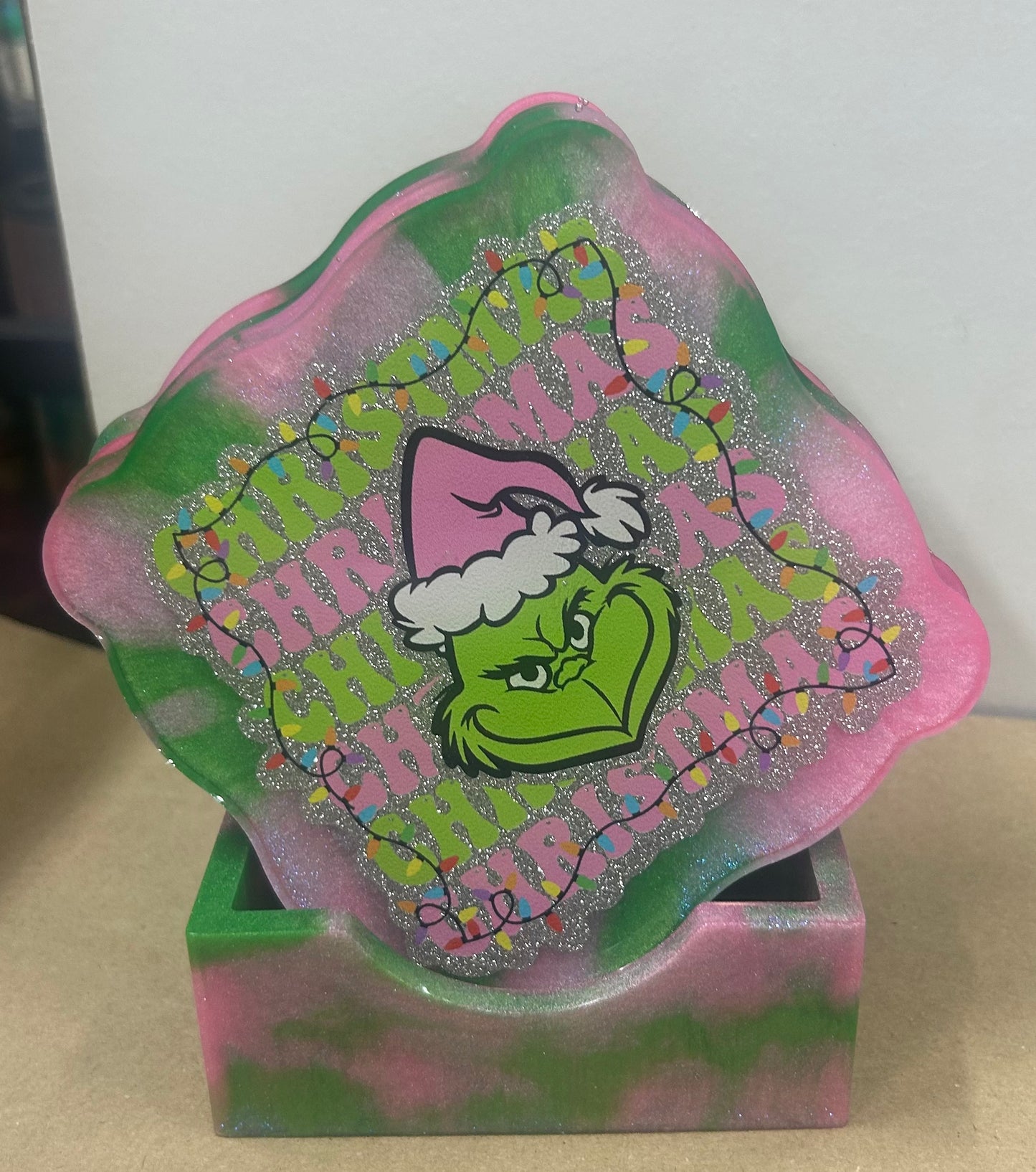 large Grinch Coaster set