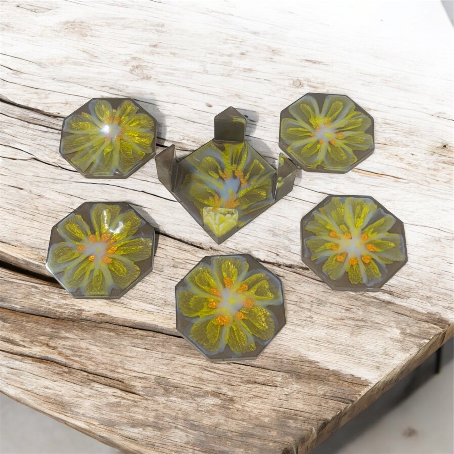 3D Bloom Coaster Set