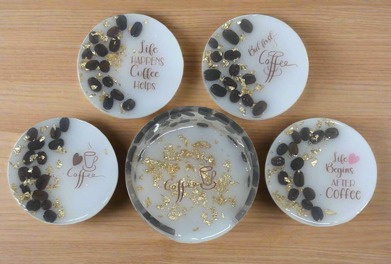 Resin Coffee Coasters