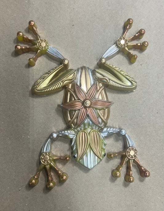 Flat frog (Gold)