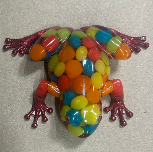 Red Jelly Bean frog