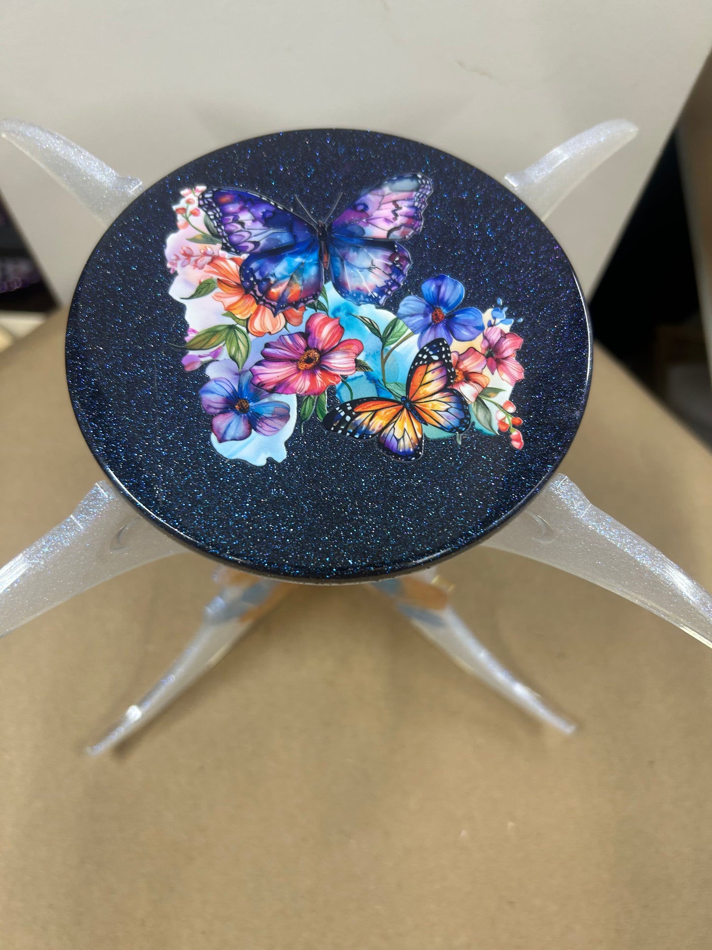 Butterfly moon shaped table Small