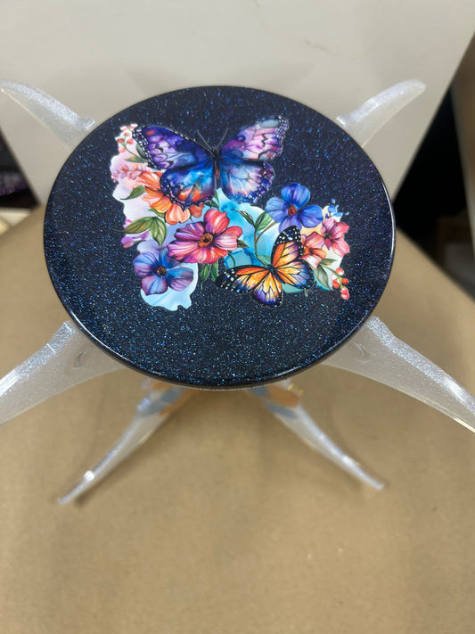 Butterfly moon shaped table