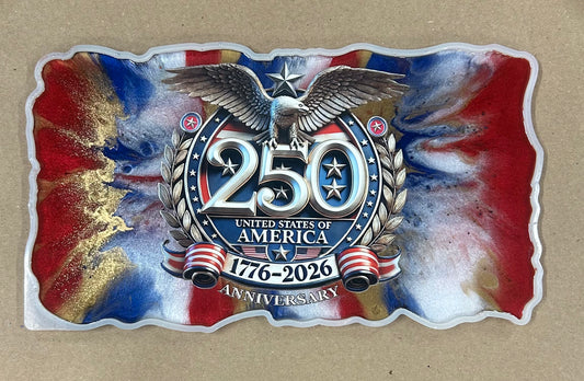 patriotic rectangle tray