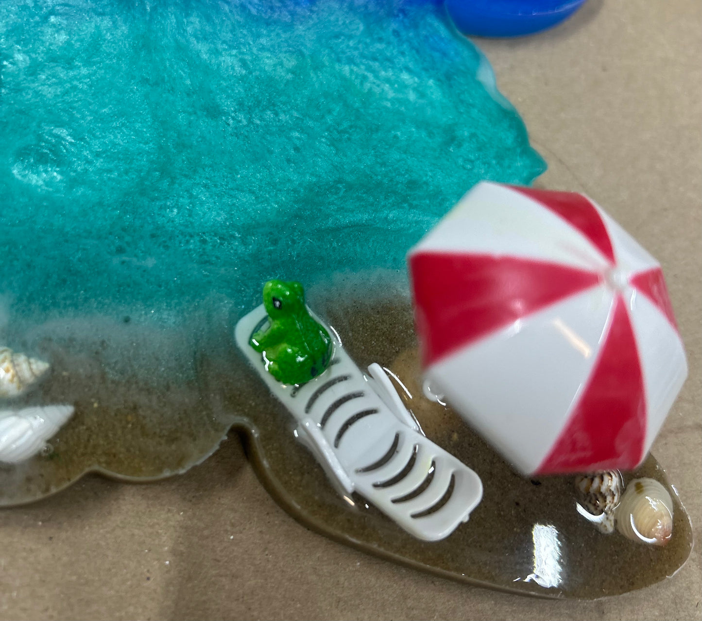 Beach turtle tray