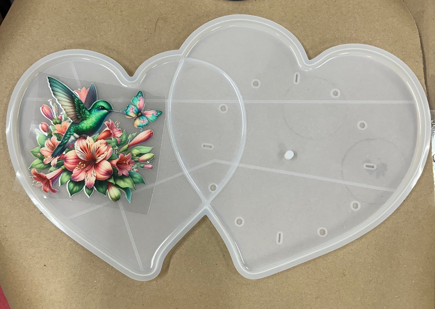 #3 Heart wall clock