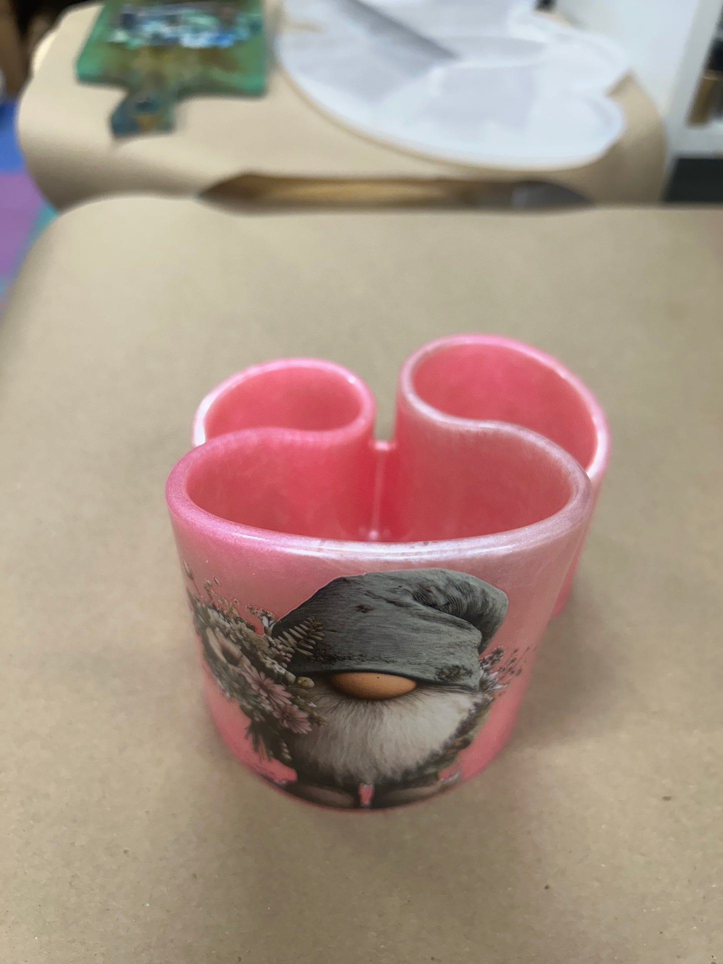 #13 Pencil/Brush holder Pink