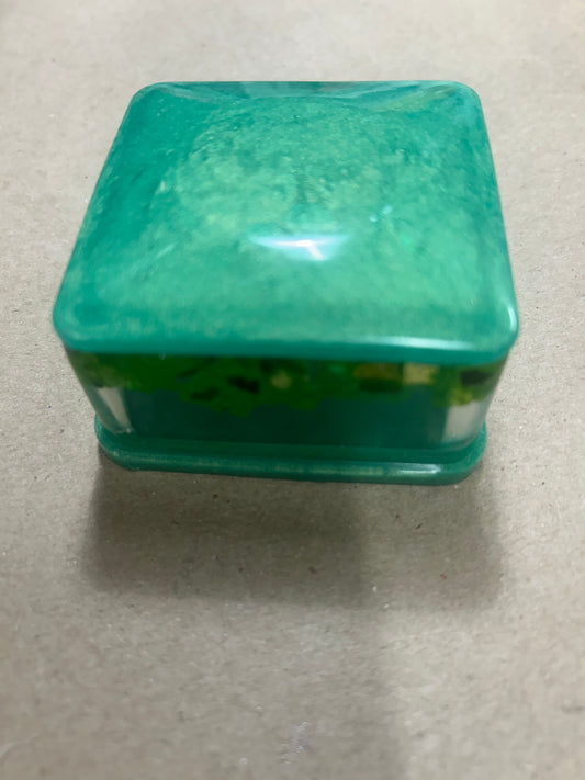 Small Green trinket box