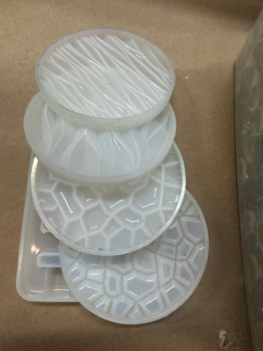 geometric coaster set