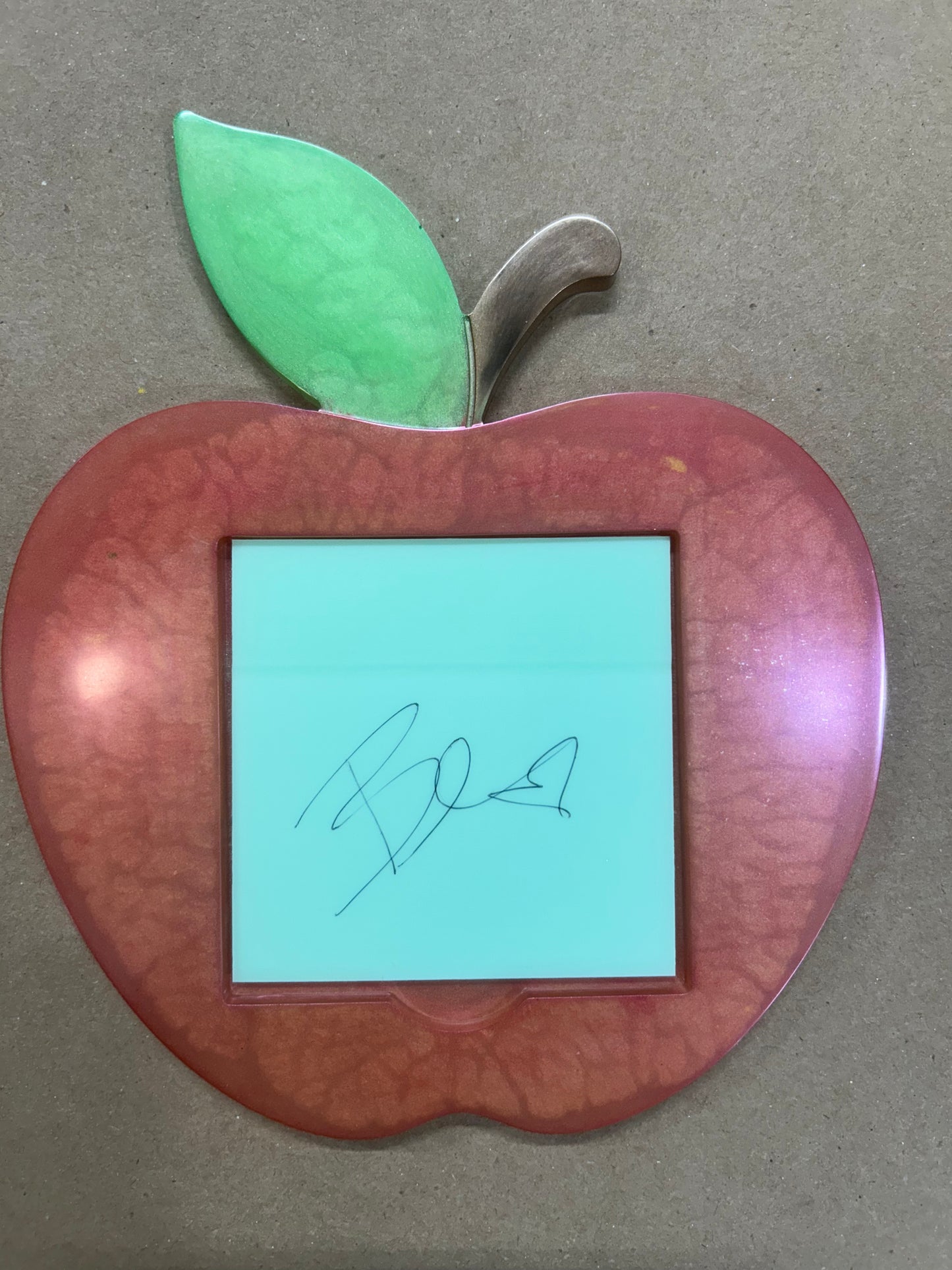 #102 Apple Sticky Note Holder