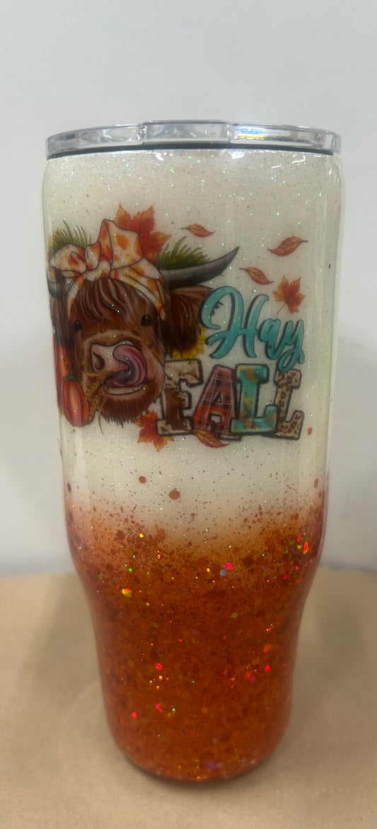 #8 Hey Fall Tumbler