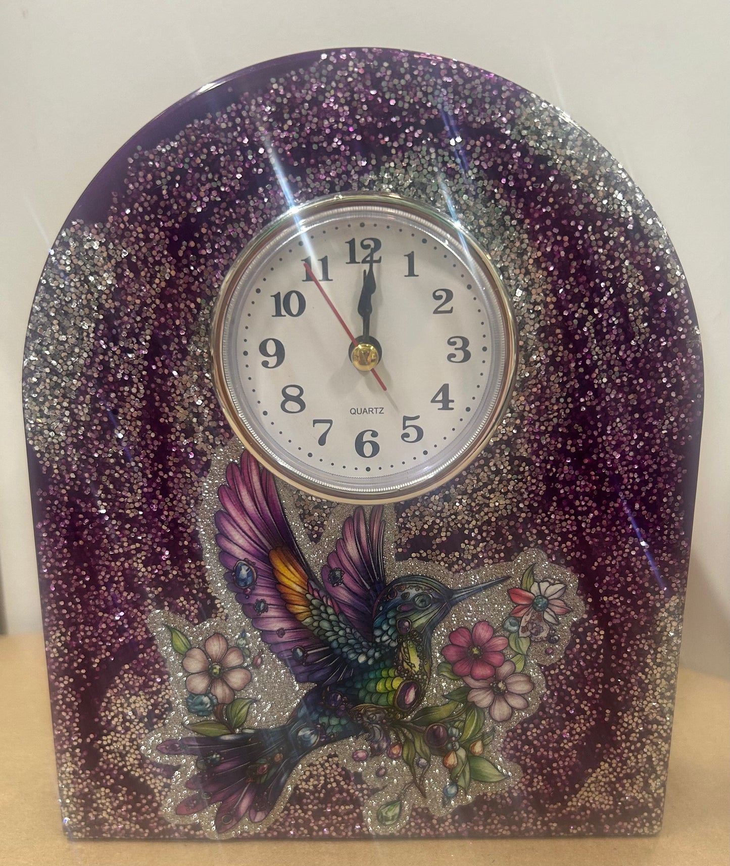#14 Hummingbird desk clock
