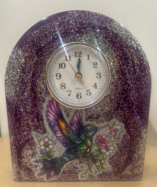 #14 Hummingbird desk clock