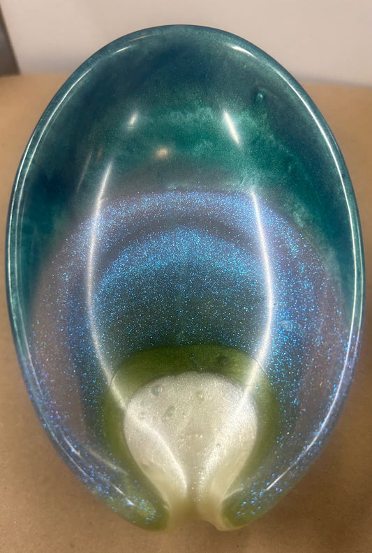 #28 Soap dish (teal)