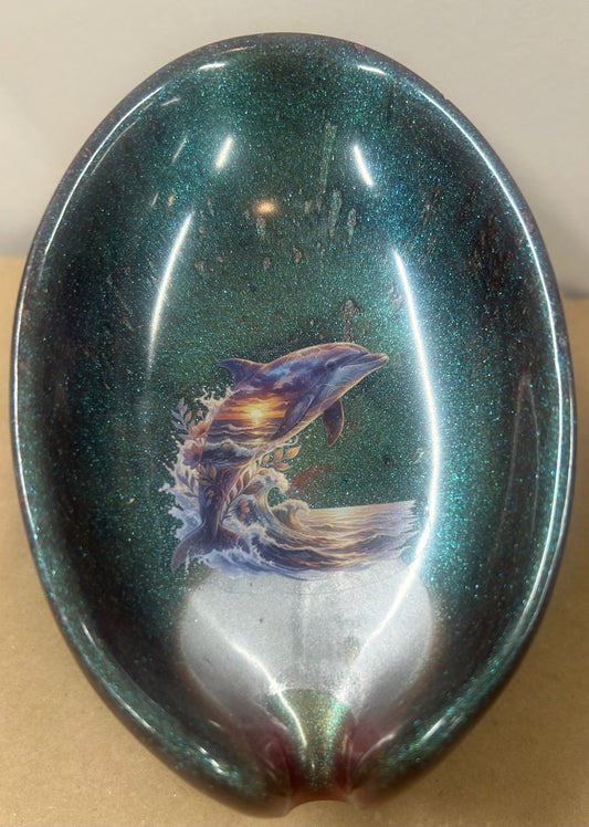 #30 soap dish (Dolphin)