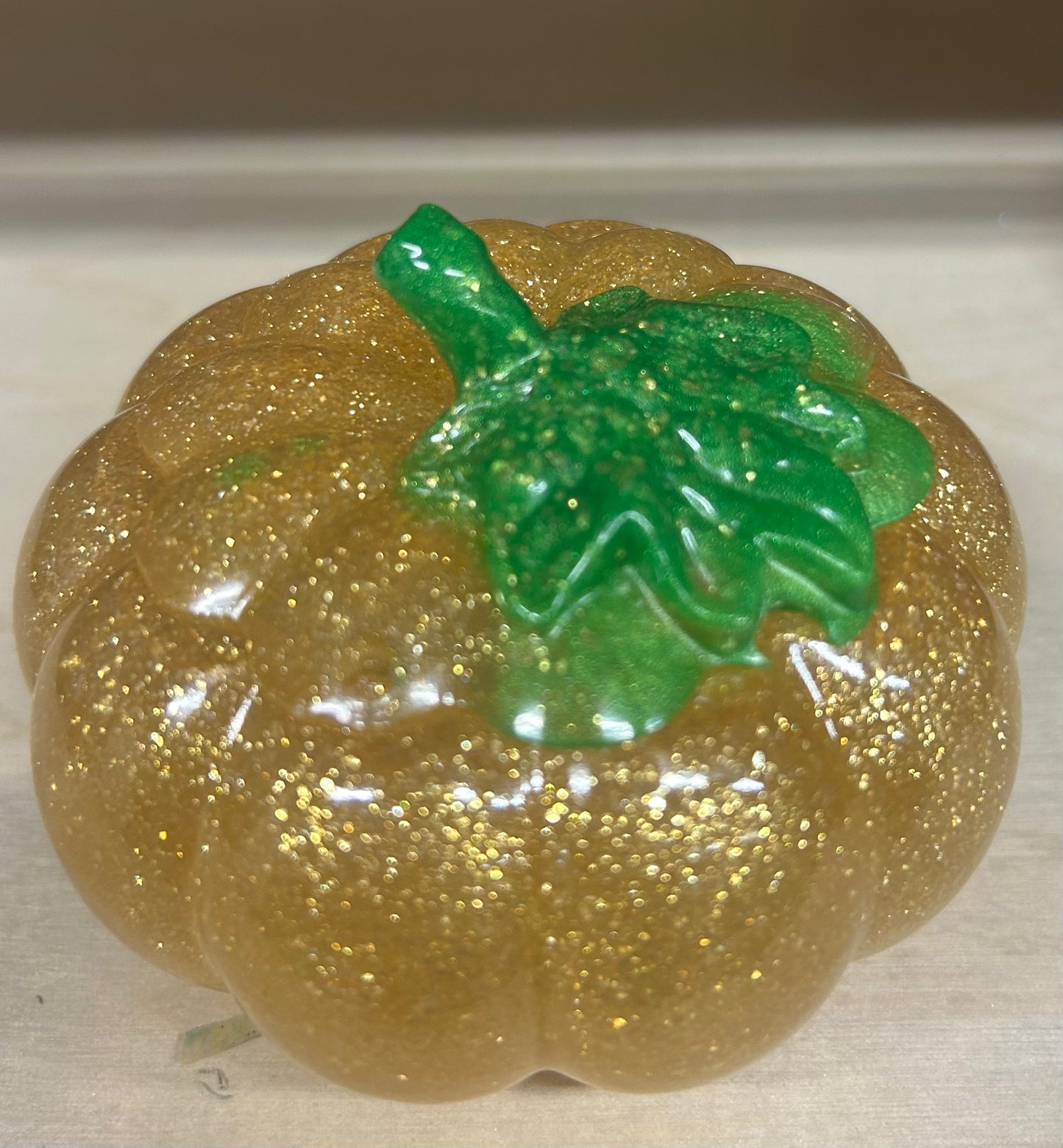 Gold small pumpkin