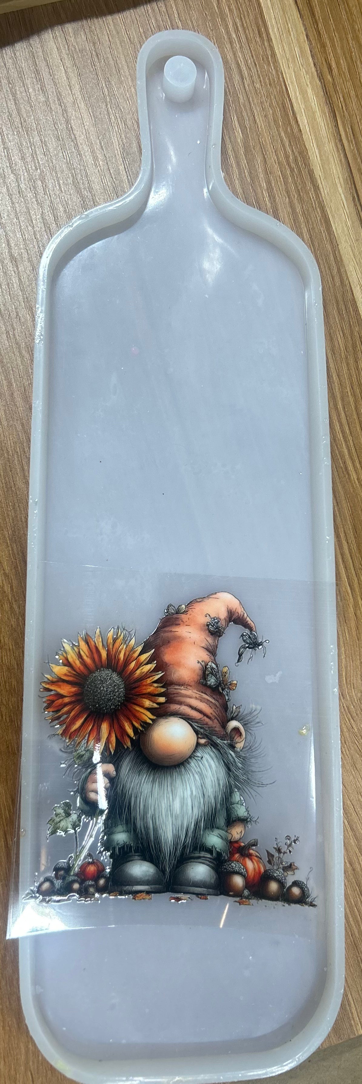 small paddle charcuterie board
