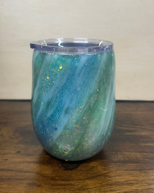 Milky Way Wine Glass