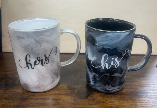 His & Hers Coffee Cups